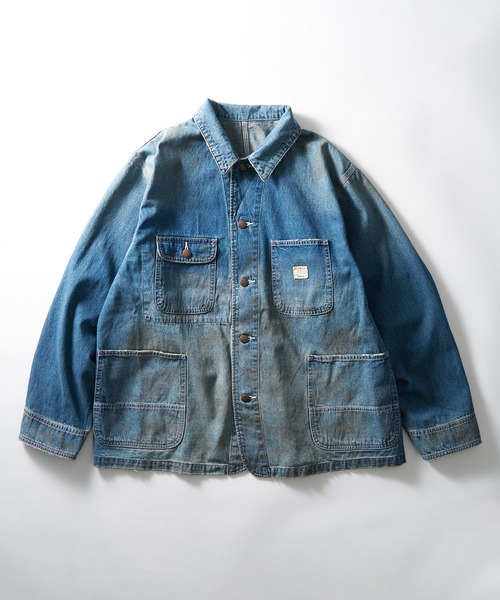 BIG MAC(ビッグマック)の「【BIG MAC】DENIM COVERALL(カバーオール・メンズ・ネイビー・M/L)」の12枚目の写真