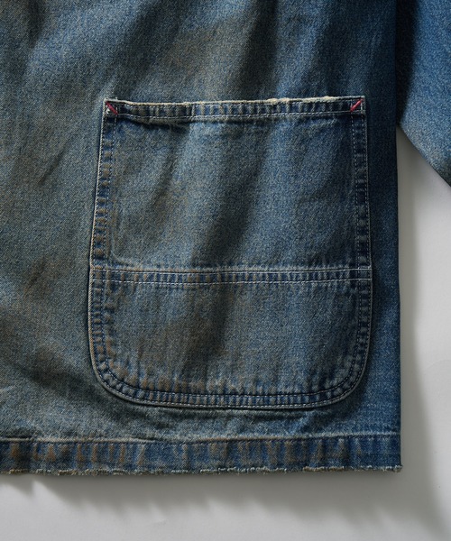 BIG MAC(ビッグマック)の「【BIG MAC】DENIM COVERALL(カバーオール・メンズ・ネイビー・M/L)」の18枚目の写真
