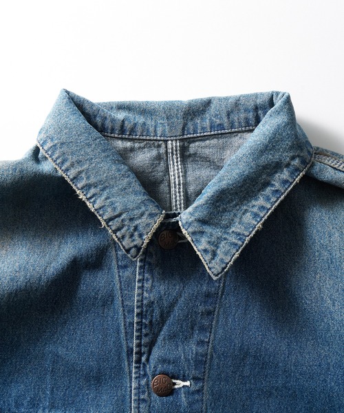 BIG MAC(ビッグマック)の「【BIG MAC】DENIM COVERALL(カバーオール・メンズ・ネイビー・M/L)」の14枚目の写真