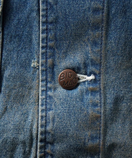 BIG MAC(ビッグマック)の「【BIG MAC】DENIM COVERALL(カバーオール・メンズ・ネイビー・M/L)」の17枚目の写真