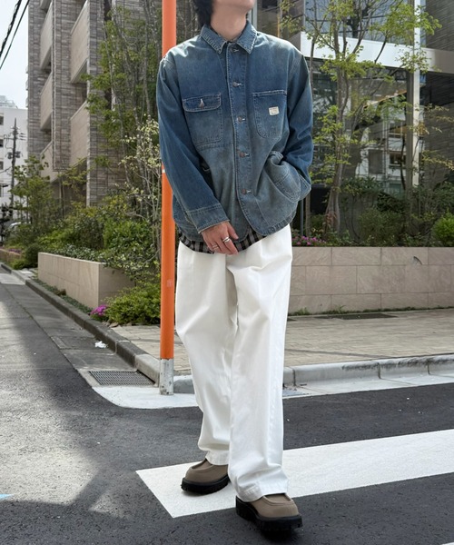 BIG MAC(ビッグマック)の「【BIG MAC】DENIM COVERALL(カバーオール・メンズ・ネイビー・M/L)」の9枚目の写真