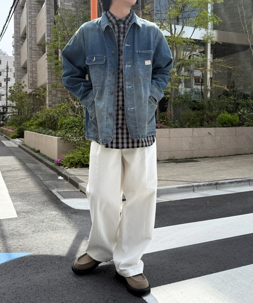 BIG MAC(ビッグマック)の「【BIG MAC】DENIM COVERALL(カバーオール・メンズ・ネイビー・M/L)」の10枚目の写真