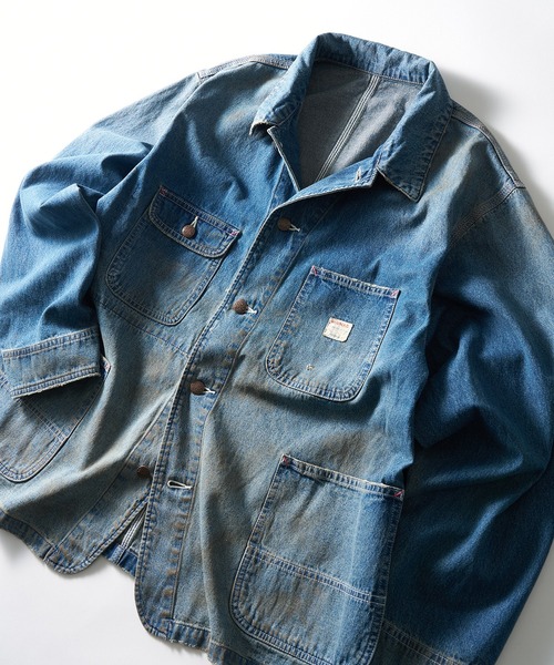 BIG MAC(ビッグマック)の「【BIG MAC】DENIM COVERALL(カバーオール・メンズ・ネイビー・M/L)」の11枚目の写真