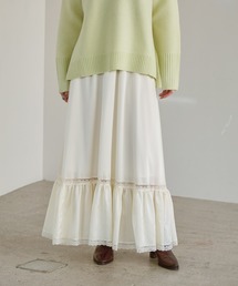 A part by | レースキリカエサテンスカート(スカート)