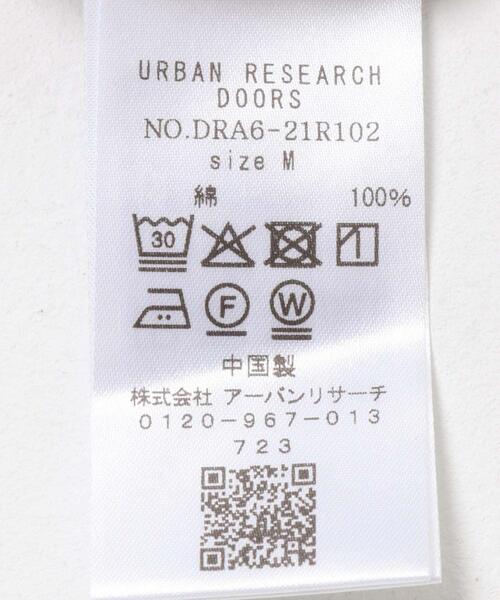 URBAN RESEARCH DOORS(アーバンリサーチドアーズ)の「針抜き長袖カットソー(Tシャツ/カットソー・レディース・レッド系その他/ホワイト系その他/ブラック/アイボリー・MEDIUM)」の5枚目の写真