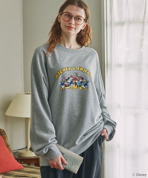 Disney】別注 Mickey&Friends ミッキー＆フレンズ ヴィンテージライク