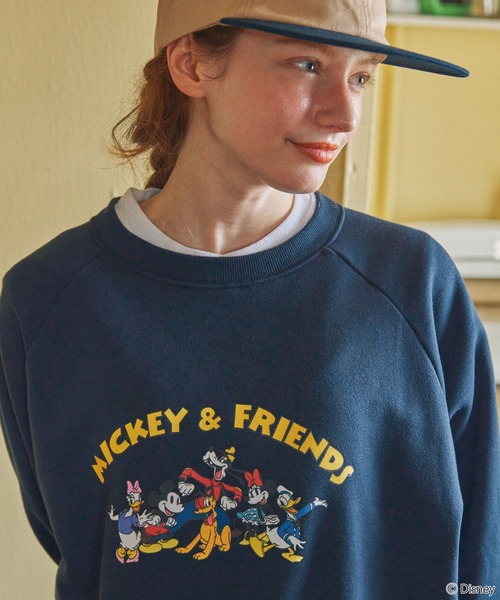 Disney】別注 Mickey&Friends ミッキー＆フレンズ ヴィンテージライク