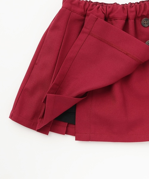 petit main（プティマイン）の「【リンク】プリーツスカパン（スカート・キッズ・ネイビー/ダークグレー/ブラック/レッド・120cm/90cm/80ｃｍ/110cm/100cm/130cm）」の12枚目の写真