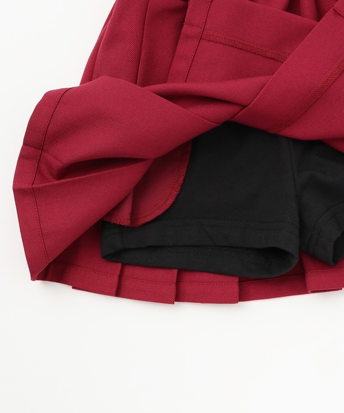 petit main（プティマイン）の「【リンク】プリーツスカパン（スカート・キッズ・ネイビー/ダークグレー/ブラック/レッド・120cm/90cm/80ｃｍ/110cm/100cm/130cm）」の13枚目の写真