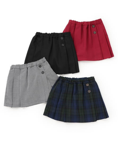 petit main（プティマイン）の「【リンク】プリーツスカパン（スカート・キッズ・ネイビー/ダークグレー/ブラック/レッド・120cm/90cm/80ｃｍ/110cm/100cm/130cm）」の15枚目の写真