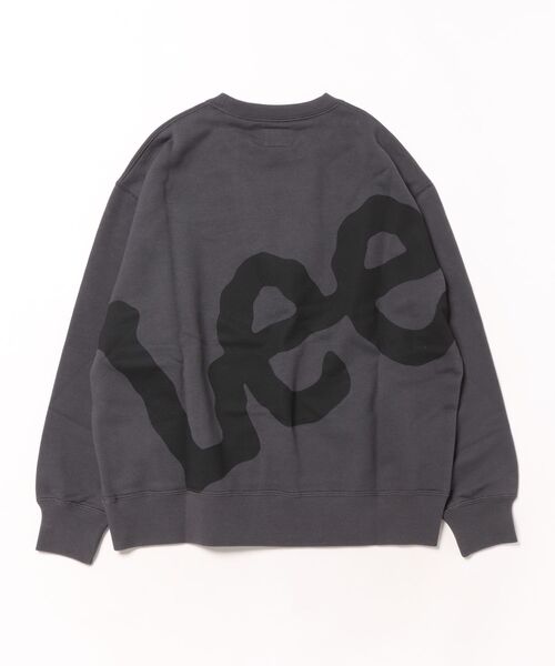 Lee(リー)の「Lee/リー【110-150cm】キッズ バックビッグロゴスウェット(スウェット・キッズ・レッド/グリーン/アイボリー/チャコールグレー・110/120/130/140/150)」の5枚目の写真