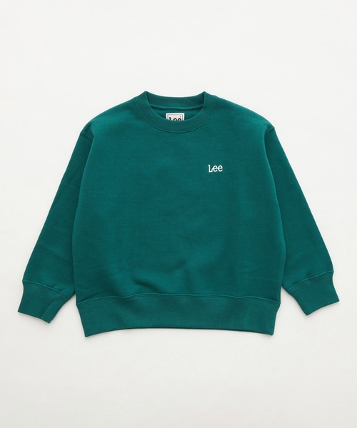 Lee(リー)の「Lee/リー【110-150cm】キッズ バックビッグロゴスウェット(スウェット・キッズ・レッド/グリーン/アイボリー/チャコールグレー・110/120/130/140/150)」の11枚目の写真