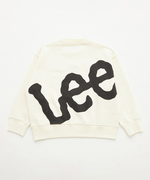 Lee(リー)の「Lee/リー【110-150cm】キッズ バックビッグロゴスウェット(スウェット・キッズ・レッド/グリーン/アイボリー/チャコールグレー・110/120/130/140/150)」の13枚目の写真