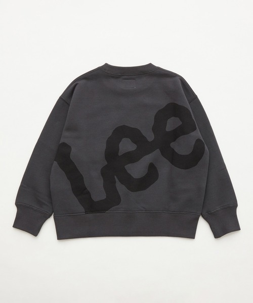 Lee(リー)の「Lee/リー【110-150cm】キッズ バックビッグロゴスウェット(スウェット・キッズ・レッド/グリーン/アイボリー/チャコールグレー・110/120/130/140/150)」の16枚目の写真