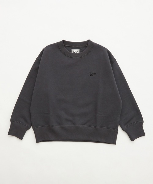 Lee(リー)の「Lee/リー【110-150cm】キッズ バックビッグロゴスウェット(スウェット・キッズ・レッド/グリーン/アイボリー/チャコールグレー・110/120/130/140/150)」の17枚目の写真