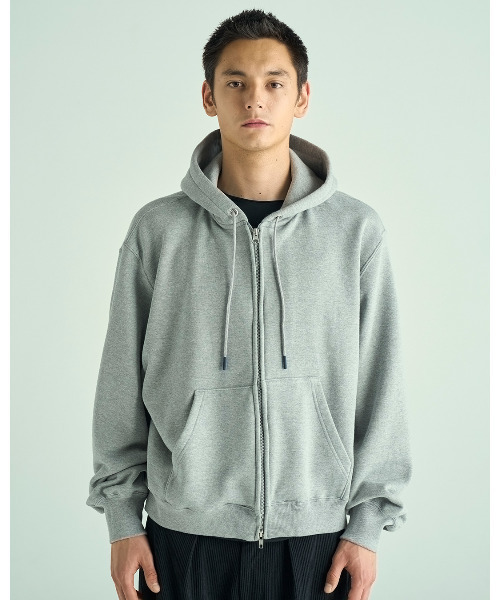 VICTIM（ヴィクティム）の「VICTIM ヴィクティム / SHORT ZIP PARKA ショートジップパーカー / VTM-25-CS-101（パーカー・メンズ・ブラック/グレー/ライトグレー・1/2/3）」の3枚目の写真