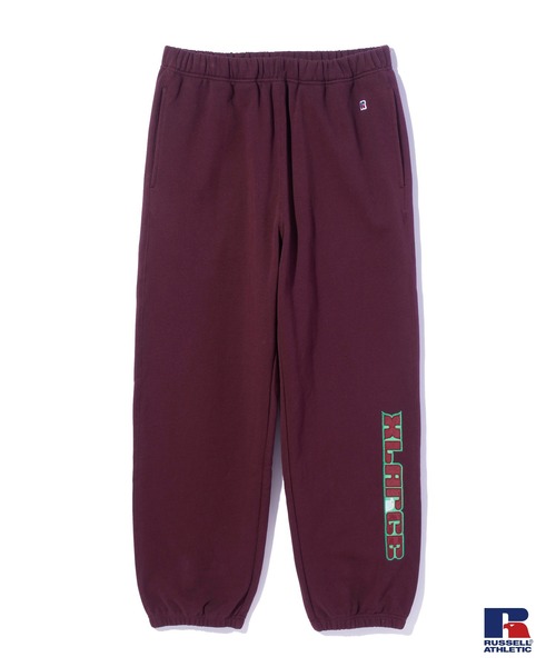 Russell Athletic（ラッセルアスレティック）の「XLARGE×RUSSELL ATHLETIC SWEAT PANTS（スウェットパンツ・メンズ・ブラック/グレー/ネイビー/バーガンディー・XL/L/M/S）」の22枚目の写真
