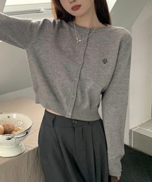 Vipoa（ヴィポア）の「コンパクトクロップカーディガン（カーディガン/ボレロ）」