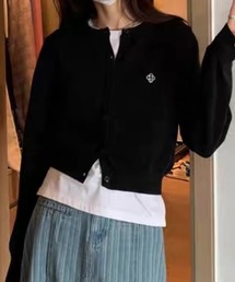 Vipoa（ヴィポア）の「コンパクトクロップカーディガン（カーディガン/ボレロ）」