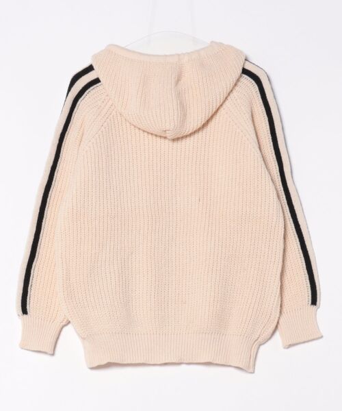 STYLEBLOCK（スタイルブロック）の「Wジップニットパーカー（パーカー・レディース・グレー/ベージュ系その他/ブラウン・FREE）」の4枚目の写真