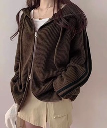 STYLEBLOCK | Wジップニットパーカー(パーカー)