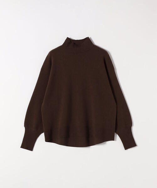 【未使用品】アナイ　ボリュームスリーブ ニット プルオーバー ハイネック 38 未使用品】アナイ ボリュームスリーブ ニット プルオーバー ハイネック 38