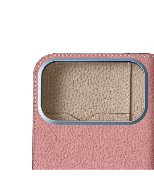 iPhone 17 Pro Max) ダイアリーケース シュリンクレザー（スマホケース