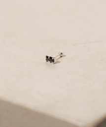 Carmelo(J[)925 Cubic zirconia mini square earring / XNGA ~jsAX(sAXiЎpj)