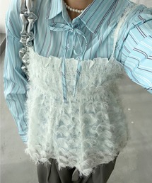 mul.（ムル）の「ミニ丈レイヤードキャミソール（キャミソール）」