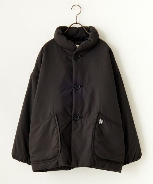 ORCIVAL（オーシバル）の「[ORCIVAL/オーシバル] 中綿入り スタンドネックブルゾン（ブルゾン・レディース・ブラック・1）」の9枚目の写真