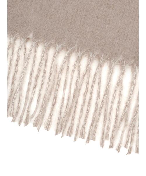 Samansa Mos2（サマンサ モスモス）の「【帯電防止/ウォッシャブル】リバーシブル無地ストール（ストール/ショール・レディース・シルバーグレー/ベージュ/ラベンダー・F）」の8枚目の写真