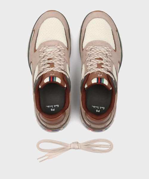 PS Paul Smith(ピーエスポールスミス)の「“SHANE” スニーカー【250819 SHAN】(スニーカー・メンズ・ブラック/キャメル・SMALL/X-LARGE/MEDIUM/LARGE)」の8枚目の写真