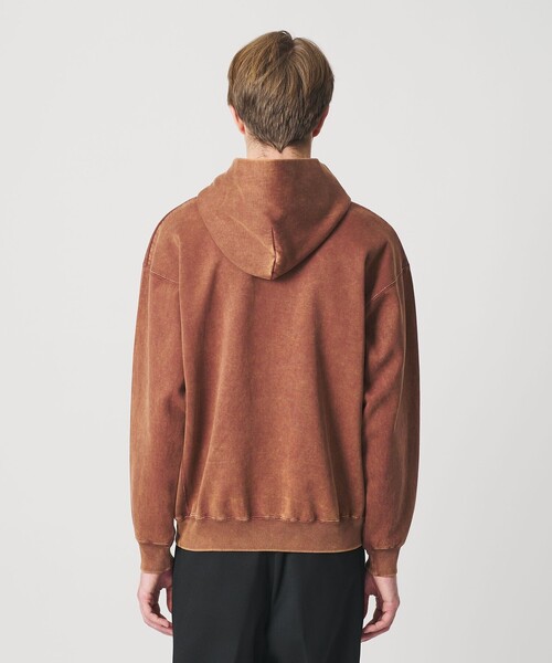 BEAUTY&YOUTH UNITED ARROWS（ビューティーアンドユースユナイテッドアローズ）の「ケミカル スウェット フーディ―（パーカー・メンズ・ブラウン系/ブラック・S/M/L/XL）」の8枚目の写真