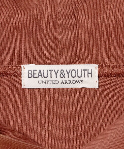 BEAUTY&YOUTH UNITED ARROWS（ビューティーアンドユースユナイテッドアローズ）の「ケミカル スウェット フーディ―（パーカー・メンズ・ブラウン系/ブラック・S/M/L/XL）」の5枚目の写真