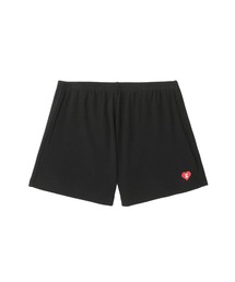 HEART BADGE POINTELLE SHORTS