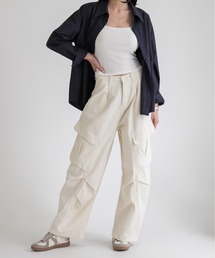 Max J（マックスジェイ）の「【Max J】スタイリッシュカーゴパンツ（カーゴパンツ）」