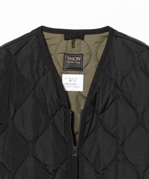 TAION（タイオン）の「TAION / CR モッズコート（ライナー付属）（モッズコート・メンズ・ブラック/オリーブ・S/M/L/XL）」の15枚目の写真