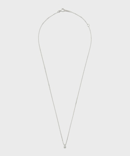 NOJESS(ノジェス)の「シルバーダイヤモンドネックレス(0.05ct)(ネックレス・レディース・シルバー・フリー)」の4枚目の写真