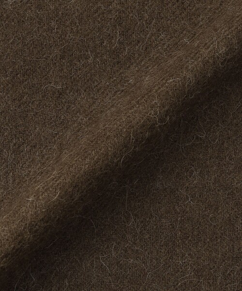 MACKINTOSH LONDON(マッキントッシュ ロンドン)の「ベビーアルパカ リバーシブルガンクラブチェックマフラー(マフラー・メンズ・ブラウン・FREE)」の4枚目の写真