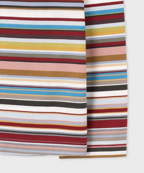 Paul Smith(ポールスミス)の「"Signature Stripe" 長袖カットソー / 253509 956T(Tシャツ/カットソー・メンズ・マルチ・MEDIUM/LARGE/X-LARGE)」の3枚目の写真