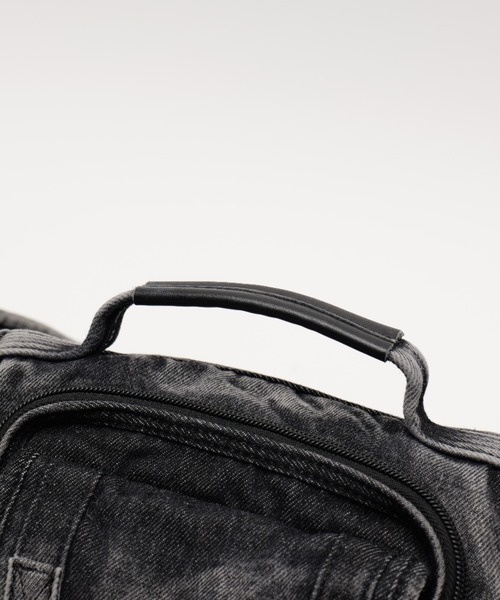 セール】DEVICE デニム 4way ドラム ボディバッグ（バックパック