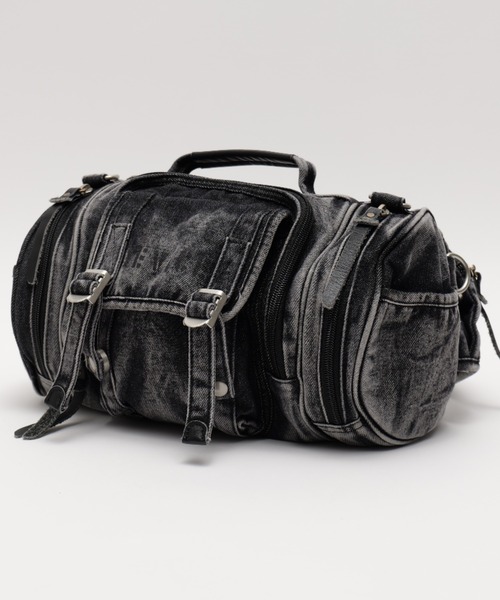 DEVICE デニム 4way ドラム ボディバッグ（バックパック/リュック