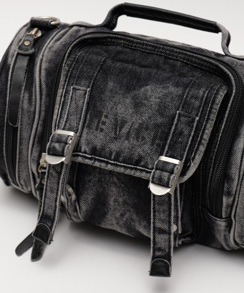 セール】DEVICE デニム 4way ドラム ボディバッグ（バックパック