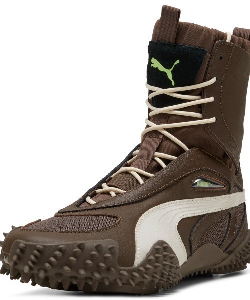 PUMA(プーマ)の「PUMA MOSTRO MID WNS(プーマ モストロ ミッド ウィメンズ)(スニーカー・レディース・ブラウン系/グレー系・23cm/23.5cm/24cm/24.5cm/25cm)」の11枚目の写真