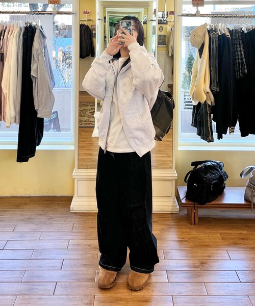 BITTER CELLS（ビターセルズ）の「スポーティハートロングスリーブ-チャコール（Tシャツ/カットソー・レディース・その他・FREE）」の11枚目の写真