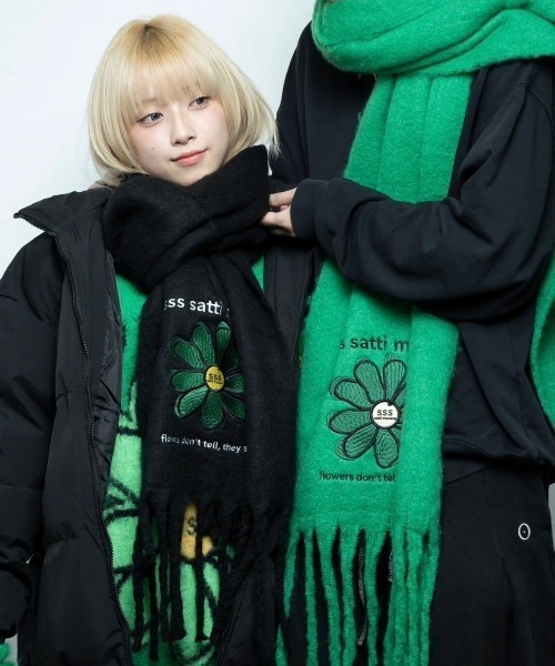 セール】フラワーマフラー（マフラー）｜ssssattimouse（エスエスエス