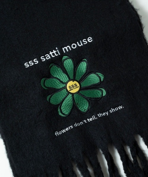 セール】フラワーマフラー（マフラー）｜ssssattimouse（エスエスエス