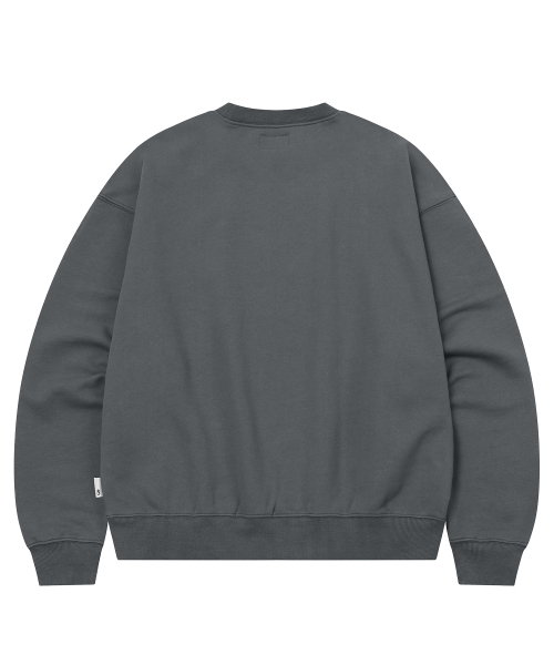 F.ILLUMINATE(フィルミネイト)の「スラントシンボルロゴスウェットシャツ-チャコール(スウェット・レディース・その他・SMALL/MEDIUM/LARGE)」の2枚目の写真