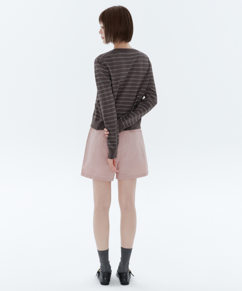 MUSINSA STANDARD WOMAN（ムシンサスタンダードウーマン）の「ウィメンズナイロンバンディングショーツ[インディアンピンク]（その他パンツ・レディース・その他・30/24/26/28）」の3枚目の写真