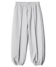 PARTIMENTO（パルティメント）の「ワイドスウェットジョガーパンツグレー（スウェットパンツ）」